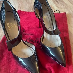Christian Louboutin patent leather heels